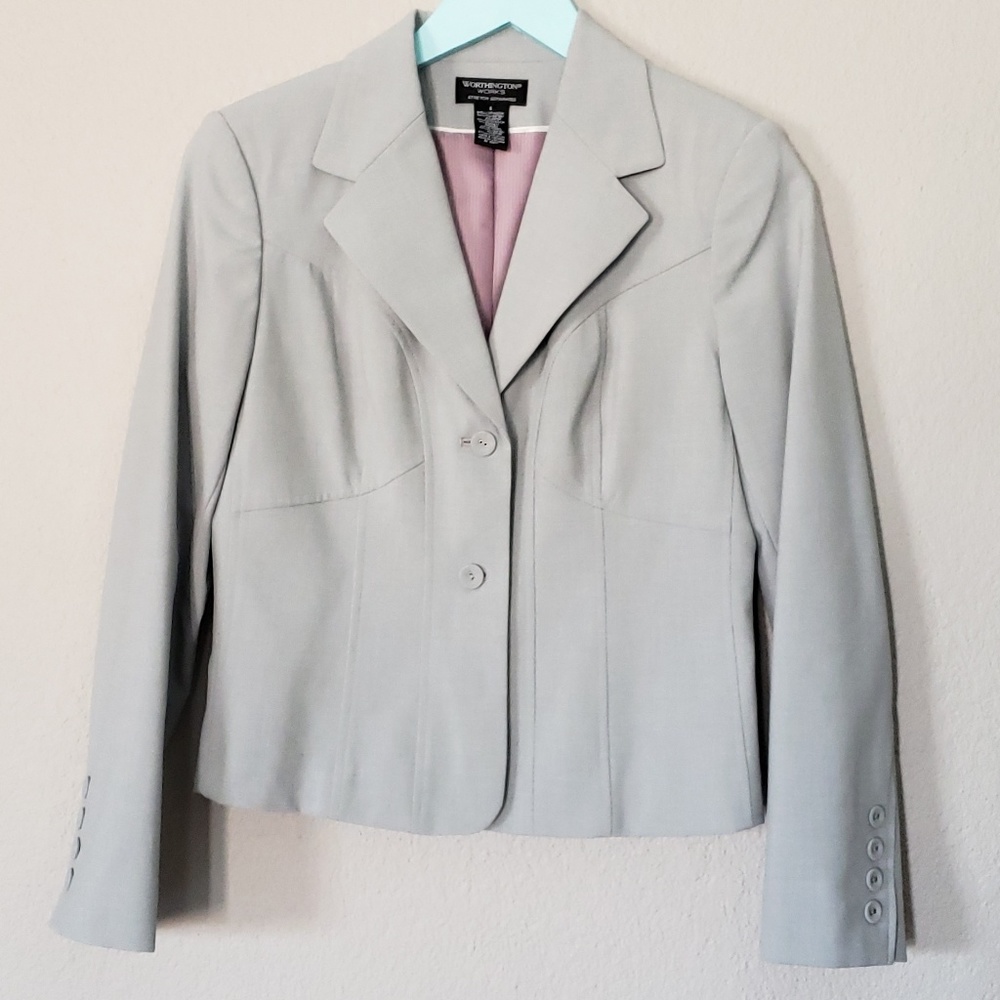 Worthington Works Light Gray Blazer